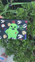 Load and play video in Gallery viewer, Zero and Oogie Boogie Zipper Pouch
