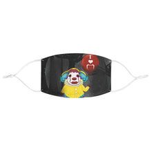 Load image into Gallery viewer, Pietro the Clown Fabric Mask
