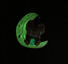 Load image into Gallery viewer, Celeste Glow in the Dark Dangle Pin
