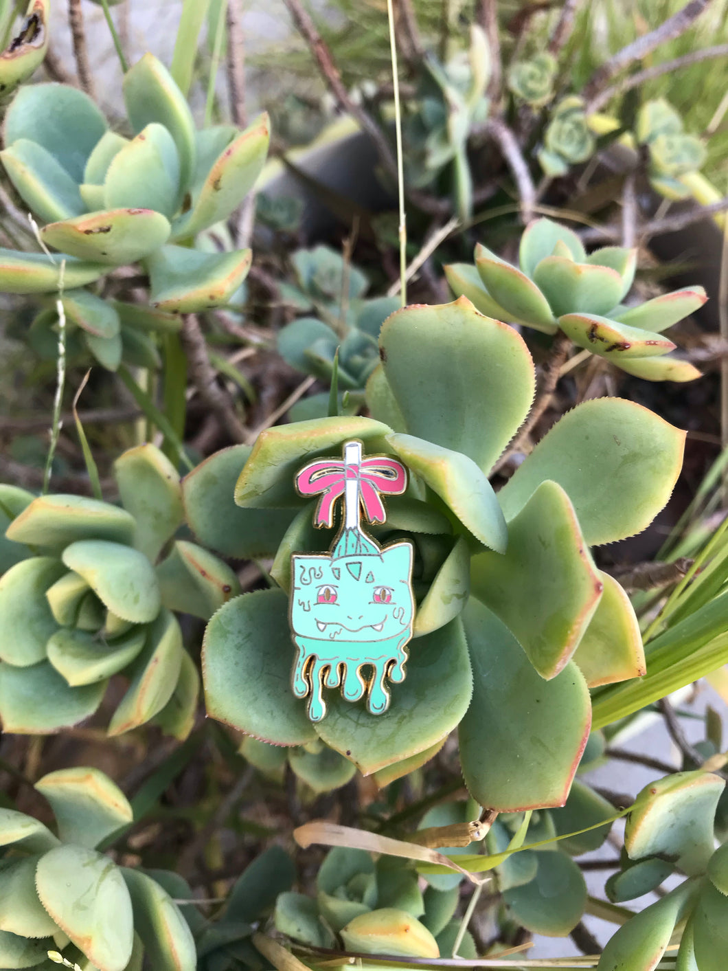Candied Apple Bulba Pin