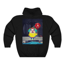 Load image into Gallery viewer, Pietro the Clown Front and Back Hoodie Pullover
